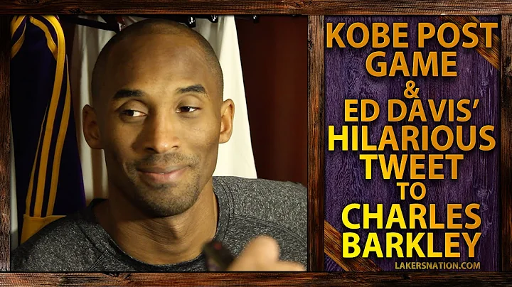 Kobe Bryant After Lakers First Win, Ed Davis' Hilarious Tweet To Charles Barkley - DayDayNews