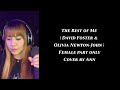 The best of me duet  david fosterolivia newtonjohn  cover by ann  karaoke female part only