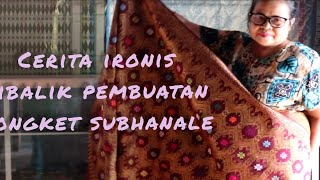 SEJARAH DIBALIK IRONISNYA PEMBUATAN SONGKET SUBHANALE #tenun #songket #songketsubhanale