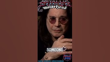 Thumbnail of Lemmy wrote Mama im Coming Home lyrics for Ozzy