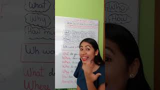 SIMPLE PRESENT TENSE - INFORMATION QUESTIONS 😎 #easyenglishtv ✅