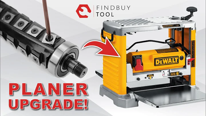 Installing a Helical Cutter Head in my Planer (DeWalt DW734)