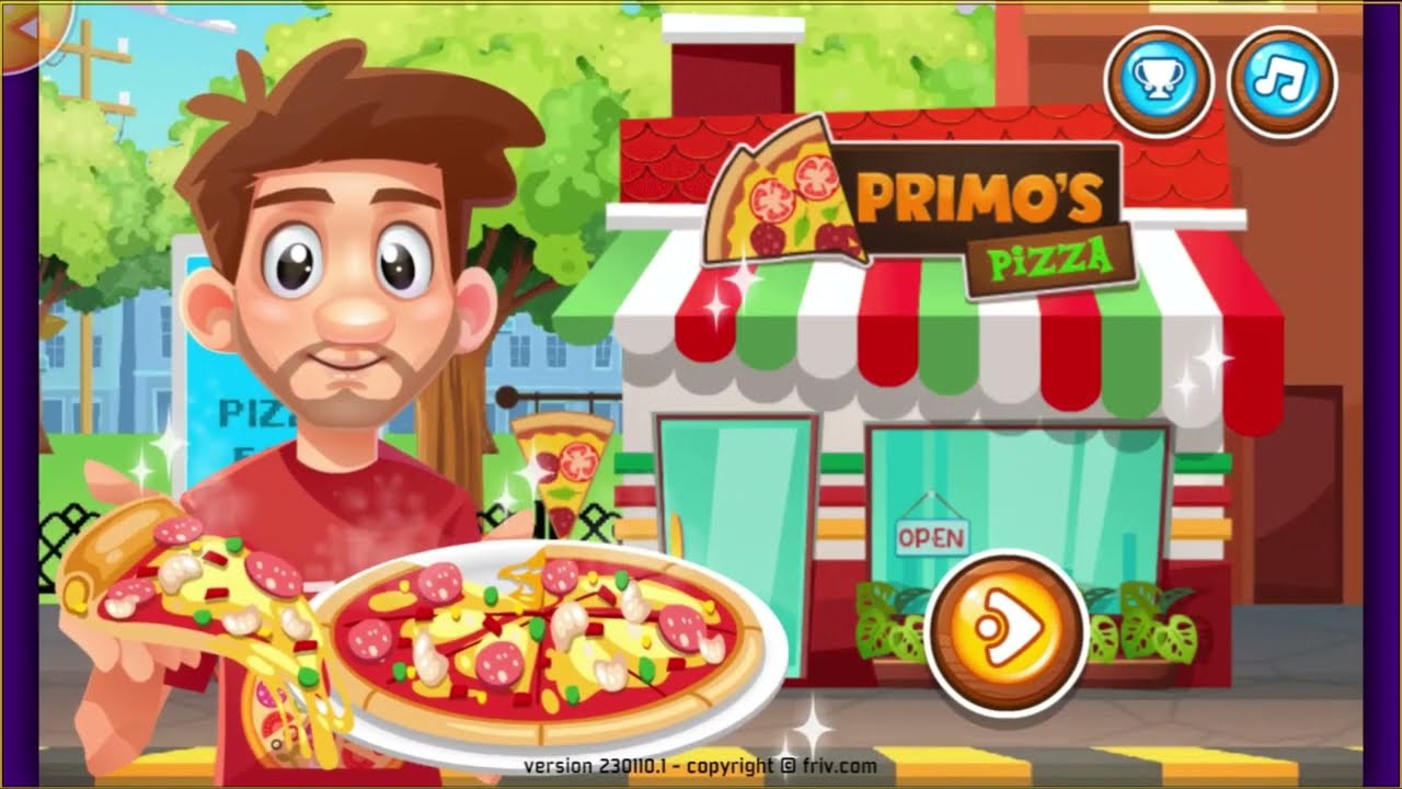 Pizzeria jogo no Friv2Online