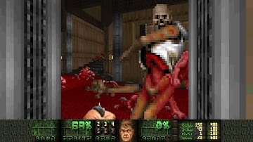 Doom 2 - Speed of Doom (Map 9: Depredation) Ultra Violence 100% (Map Author: Joshy)