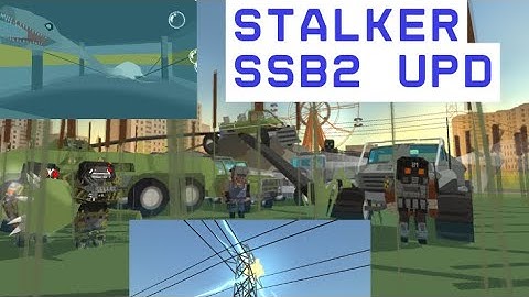 STALKER Update V1.8.90 FULL REVIEW+EASTER EGGS | Simple SandBox 2/SSB2