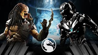 Mortal Kombat X  - Predator Vs Cyber Sub Zero (Very Hard)