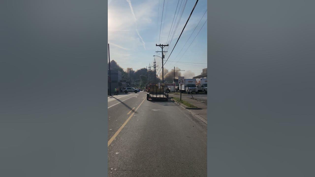 Springdale Pennsylvania smoke stack implosion 6/2/23 YouTube