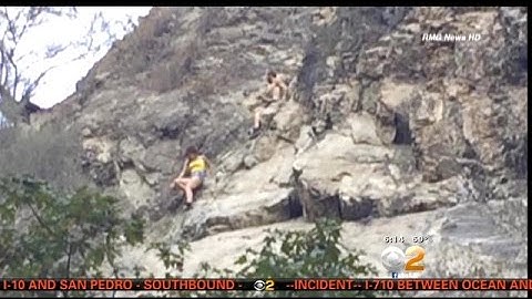 Caught On Camera: Woman Falls Down Rocky Hillside While Hiking In Eaton Canyon