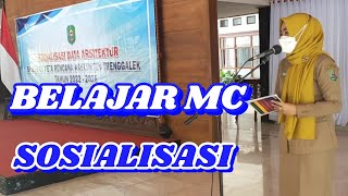 MC Acara Sosialisasi // Belajar MC Cepat