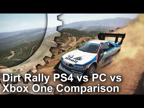 Dirt Rally PS4/Xbox One/PC Graphics Comparison