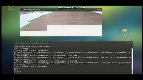 (Self Driving Car on raspberry pi) pid control & steering on code