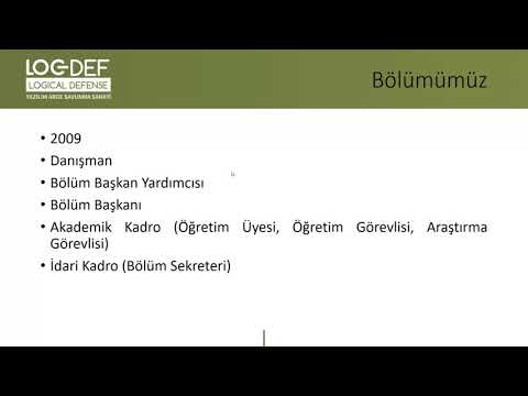 yazılım mühendisliği oryantasyonu II. Öğretim Ders 1