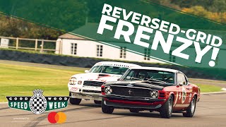 Wicked reversed-grid action | Gerry Marshall Sprint presented by Sure full race | Goodwood SpeedWeek
