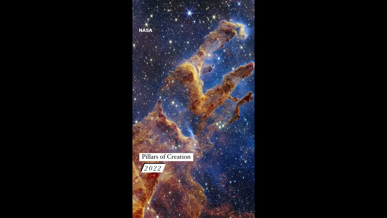 James Webb Space Telescope Reveals Pillars Of Creation In Stunning New Detail Shorts