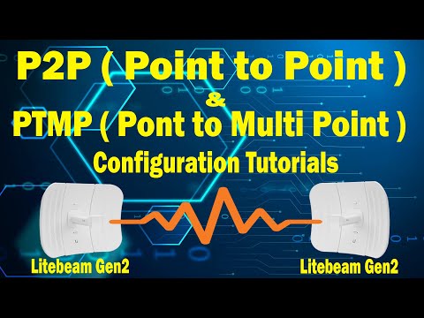 P2P u0026 PTMP Configuration Setup Litebeam Gen2 Ubiquity Antenna ( Tagalog )