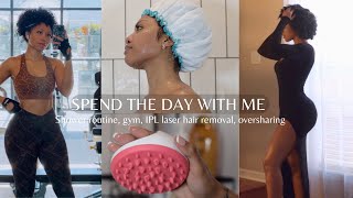 MY SHOWER ROUTINE | Gym + Oversharing + IPL laser hair removal | DisisReyRey