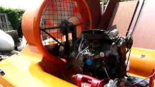 Rotax Hovercraft with 1000cc Nissan Micra engine running sweetly!! P1080122.MOV