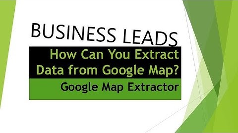 Business Leads Extractor - how to extract business leads live from web? rs lead extractor ultimate