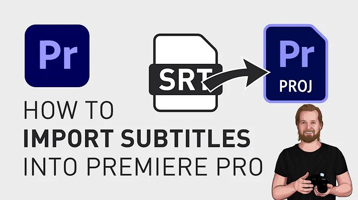 How to import subtitles into Premiere Pro