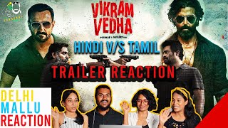 VIKRAM VEDHA | Most CHAOTIC Trailer Reaction | Hrithik Roshan, Saif Ali Khan