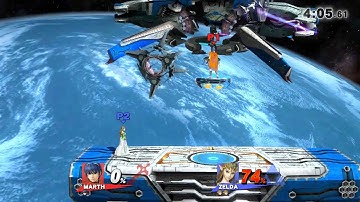 Marth Shield Break Punish