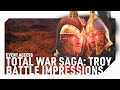 Total War Saga: Troy - Battle Impressions | Not Great UI & Very Poor Battle Mechanics