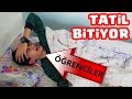 TATİLİN SON GÜNÜ ÖĞRENCİLER 😭 ( İLK - ORTA - LİSE )