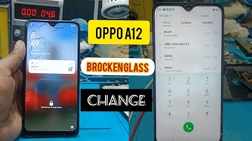 oppo A12 LCD Screen Replacement, oppo A12 Broken glass change oppo A12 Crack Screen Repair