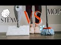 IS TRADITIONAL MOPPING GOING EXTINCT? //Shark Steam Mop VS Ocedar Bucket Spin Mop//WHICH IS BETTER?