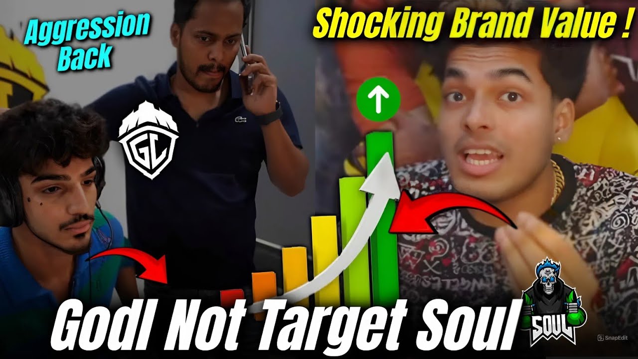 Shocking Jonathan Brand Value Revealed 😳🔥  | Godl Not Target Soul Today 💛 | Godl Aggressive play🏆✅