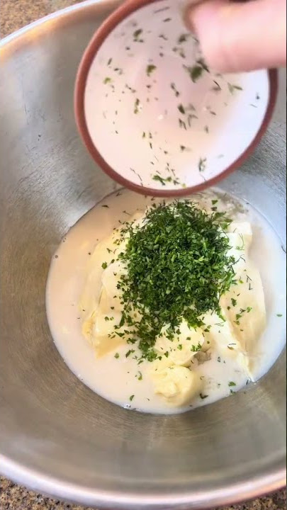 How to make homemade ranch #ranch #saladdressing #recipe #cooking