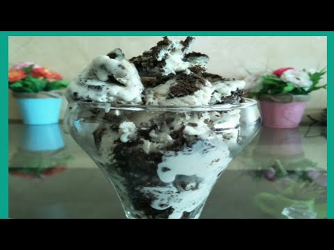 COOKIES AND CREAM | ICE CREAM | HOME MADE | NO ICE CREAM MACHINE | NO EGG |NHAL MACA| NMJ