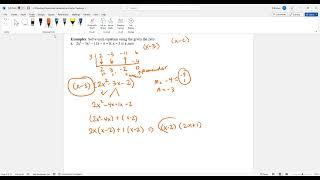 2 4 3 Dividing Polynomials & Remainder and Factor Theorems