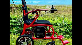 Introducing The All New 26 Lbs Helium Power Wheelchair