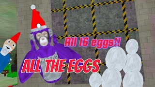 How to find ALL the EGGS in big scary!!!