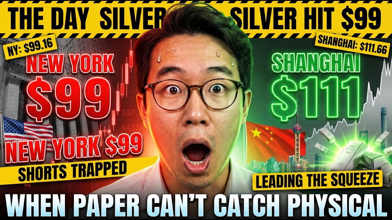$99 Silver Is Just The Beginning | Why Shanghai's $111 Changes Everything