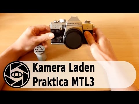 Praktica MTL3 Analog Kamera: Laden und Entladen