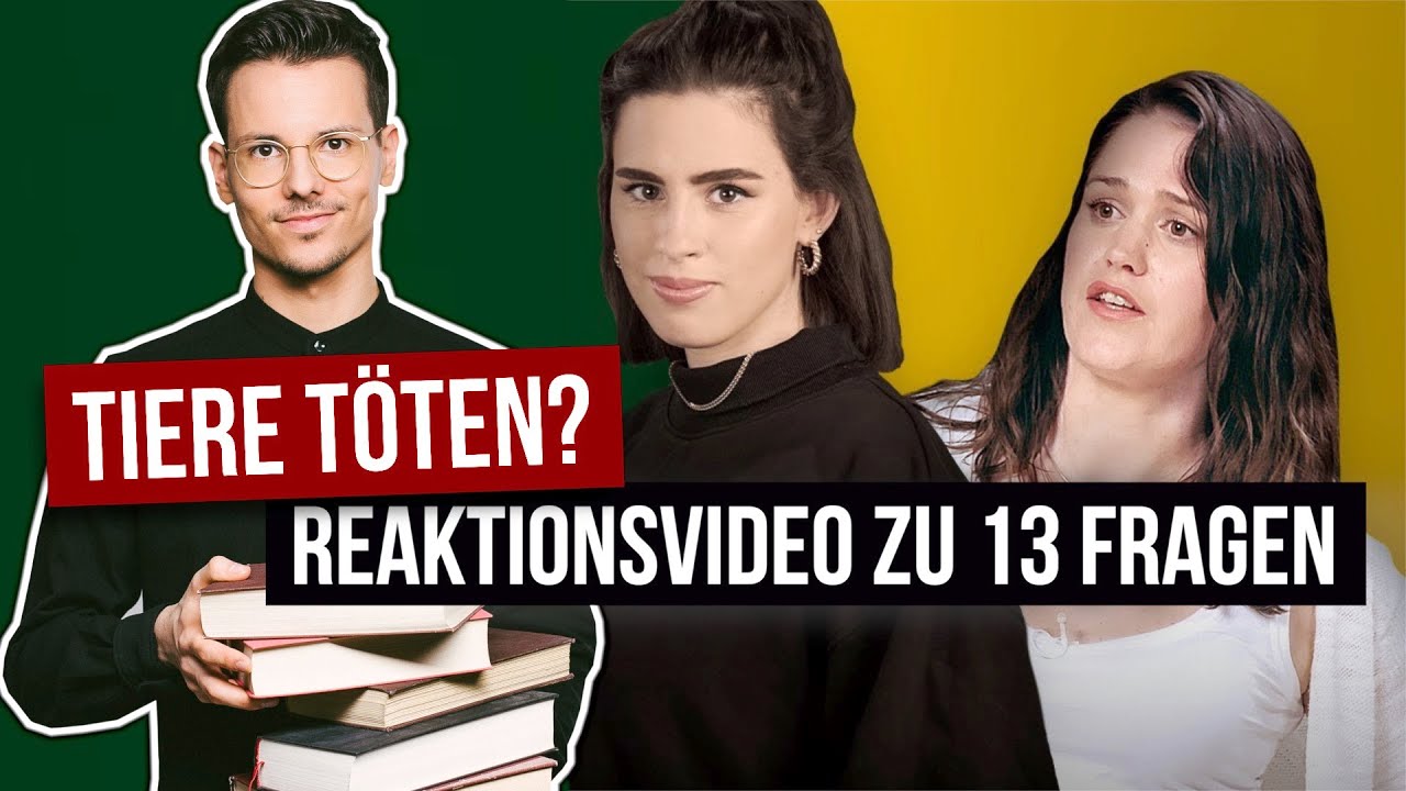Tiere töten: Dürfen wir noch Fleisch essen? | 13 Fragen • Reaktionsvideo