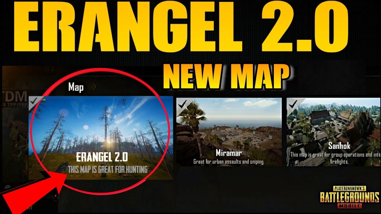 Erangal Pubg Mobile Erangel 2.0 is Here | Exclusive - YouTube