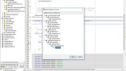 Webservice with Netbeans mySQL DB into GUI