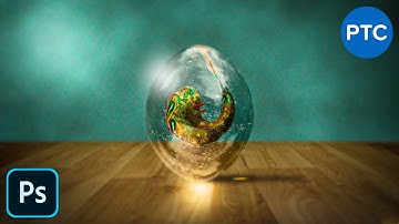 Create An Amazingly REALISTIC Transparent Alien Egg in Photoshop - Photo Manipulation Tutorial