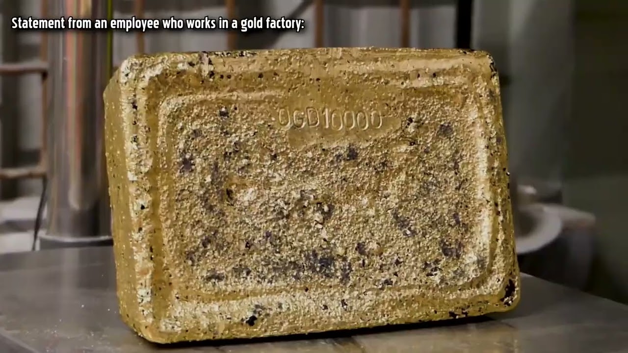 Come vengono creati gli lingotti? Fusione Lingotti d'oro.