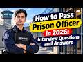 How to Pass Prison Officer in 2026: Interview Questions and Answers