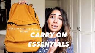 Carry On Essentials | What I take with me on the plane