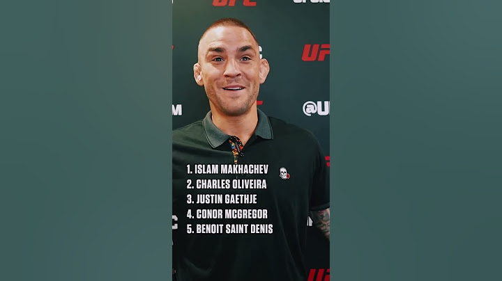 Poirier & Saint-Denis blind ranks lightweights 👀 #UFC299
