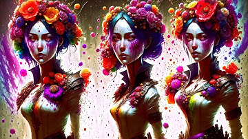 Abstract Art Background Video - Colorful TV Screensaver Aesthetic Visuals for Edits (Copyright Free)