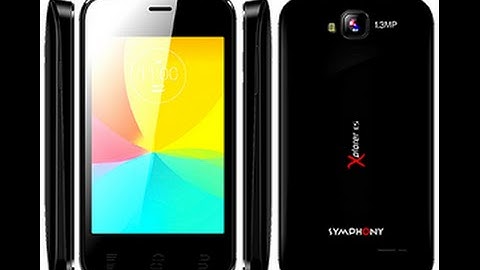 Symphony Xplorer E76 unboxing review