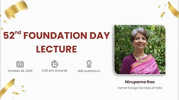 IIMB Celebrates 52nd Foundation Day