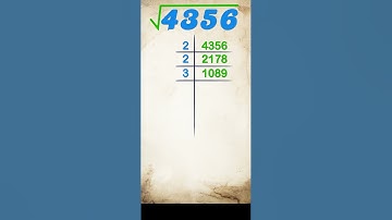 4356 ka square root / 4356 ka vargmul / Square root of 4356 /  #maths #squareroot  #whoissecond