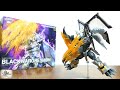 （斬撃エフェクトパーツが付属！武装にオリジナルギミックを搭載！）Figure-rise Standard Amplified ブラックウォーグレイモン　レビュー
